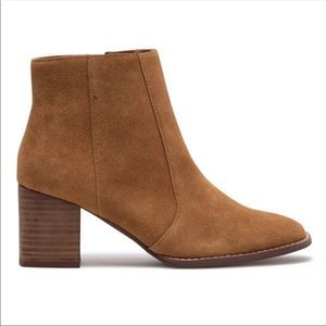 Madewell Bryce Suede Ankle Boots 9